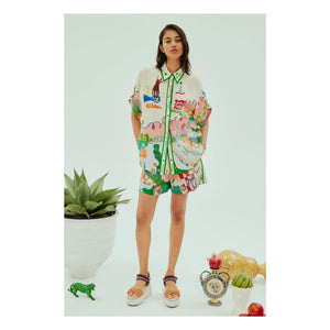 Alémais - Nadia Linen Shirt | Green