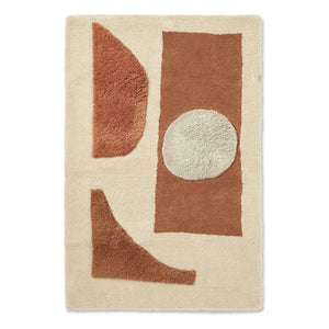 Ferm Living Kids - Bloco rug | Terracotta