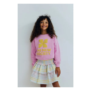 the new society - TNS Logo sweatshirt | Pembe