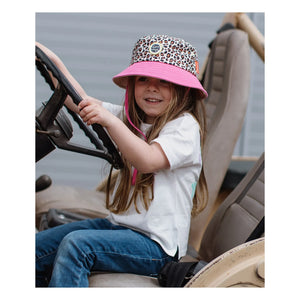 Hello Hossy - Bob Cord Adjustable Leopard Recycled Fibers | Fuchsia