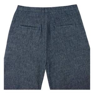 Emile et Ida - Linen and cotton pants | Navy blue