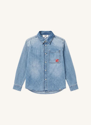Hundred Pieces - Enzo Denim Shirt | Light Denim