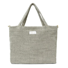 Adorna - Linen Tote Bag | Dark Gray