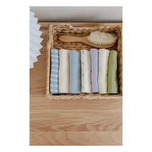 Soft Spot - Organic Cotton Cottage Towels - Set of 7 | Blue