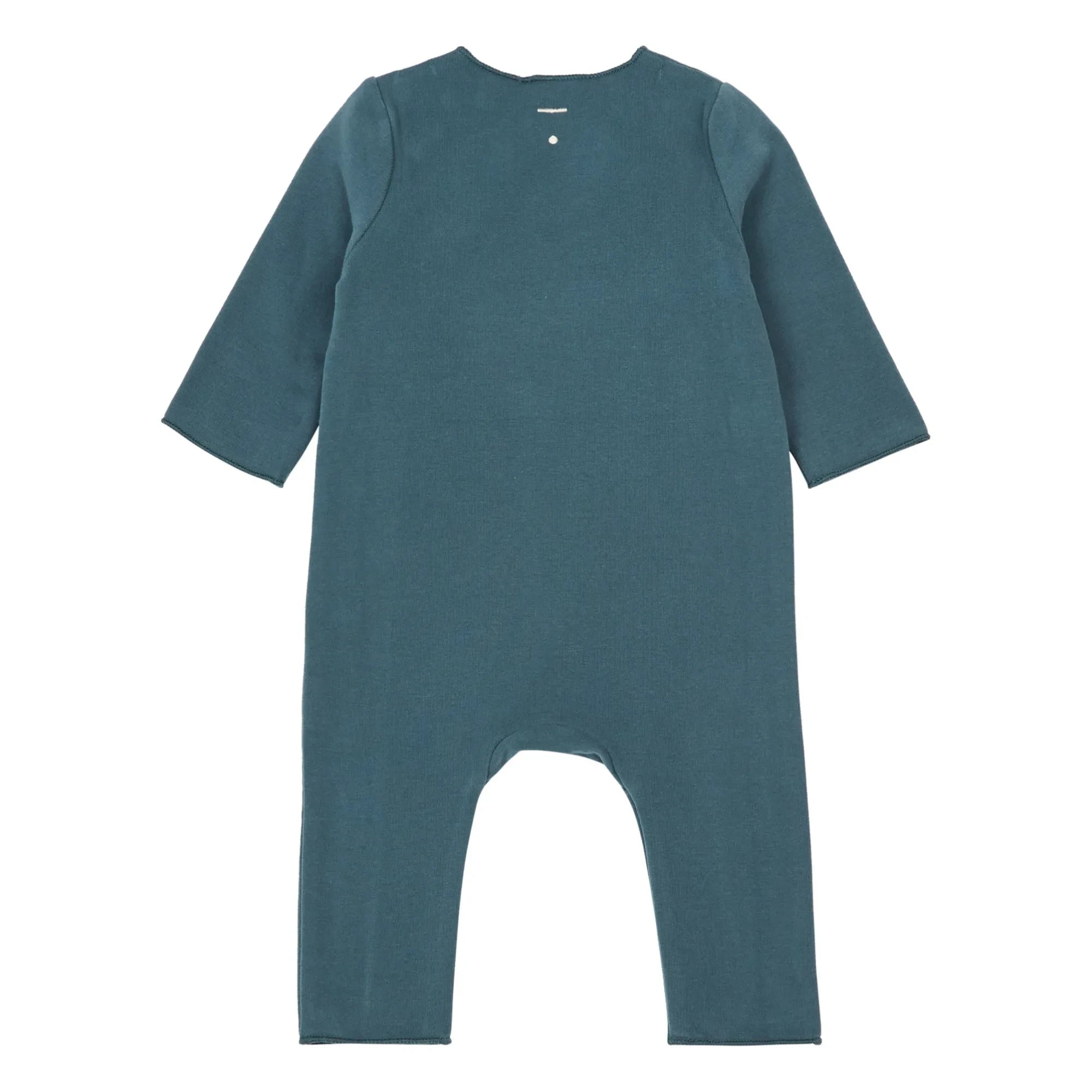 Gray Label - Long Sleeve Organic Cotton Pajamas | Peacock Blue