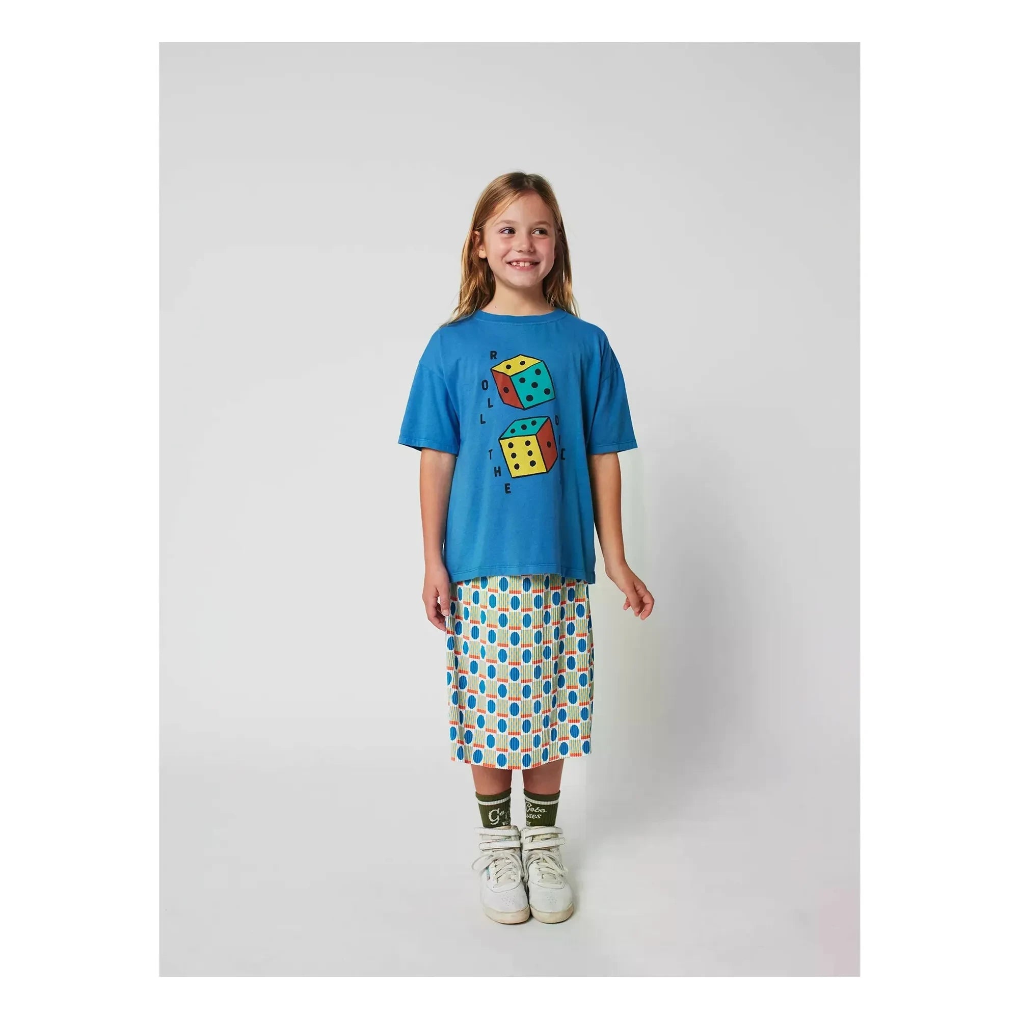 Bobo Choses - Geometric Midi Skirt | Ecru