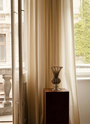 Olsson & Jensen - Stria Floor Vase | Latte
