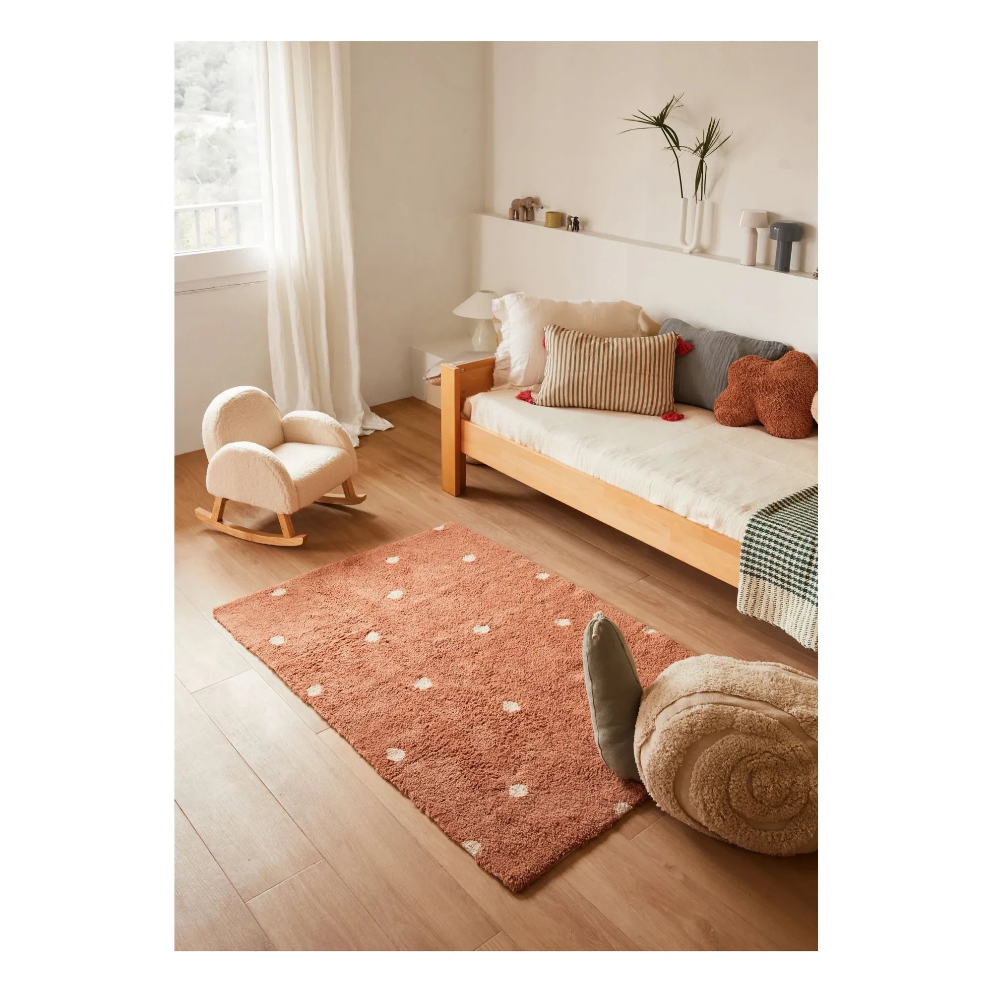 Lorena Canals - Dot Rug | Terracotta