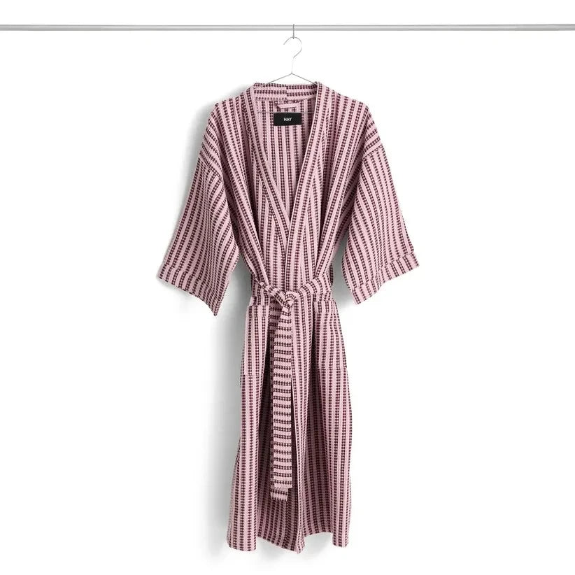 Hay - Waffle Bathrobe | Pink