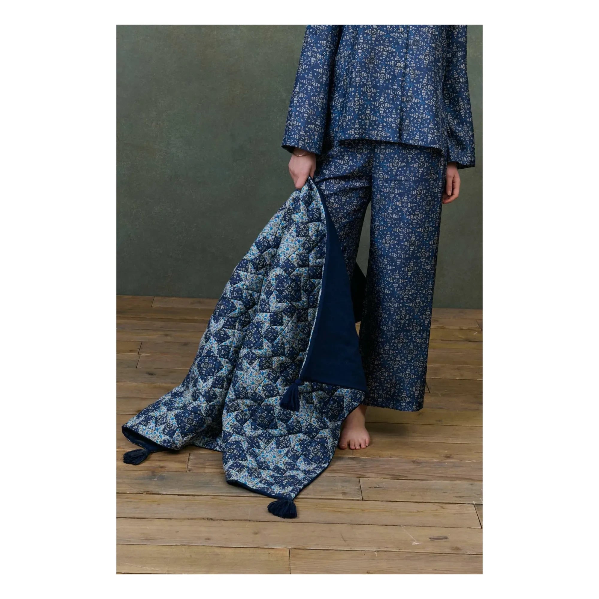 Louise Misha - Organic Cotton Aneka Patchwork Blanket