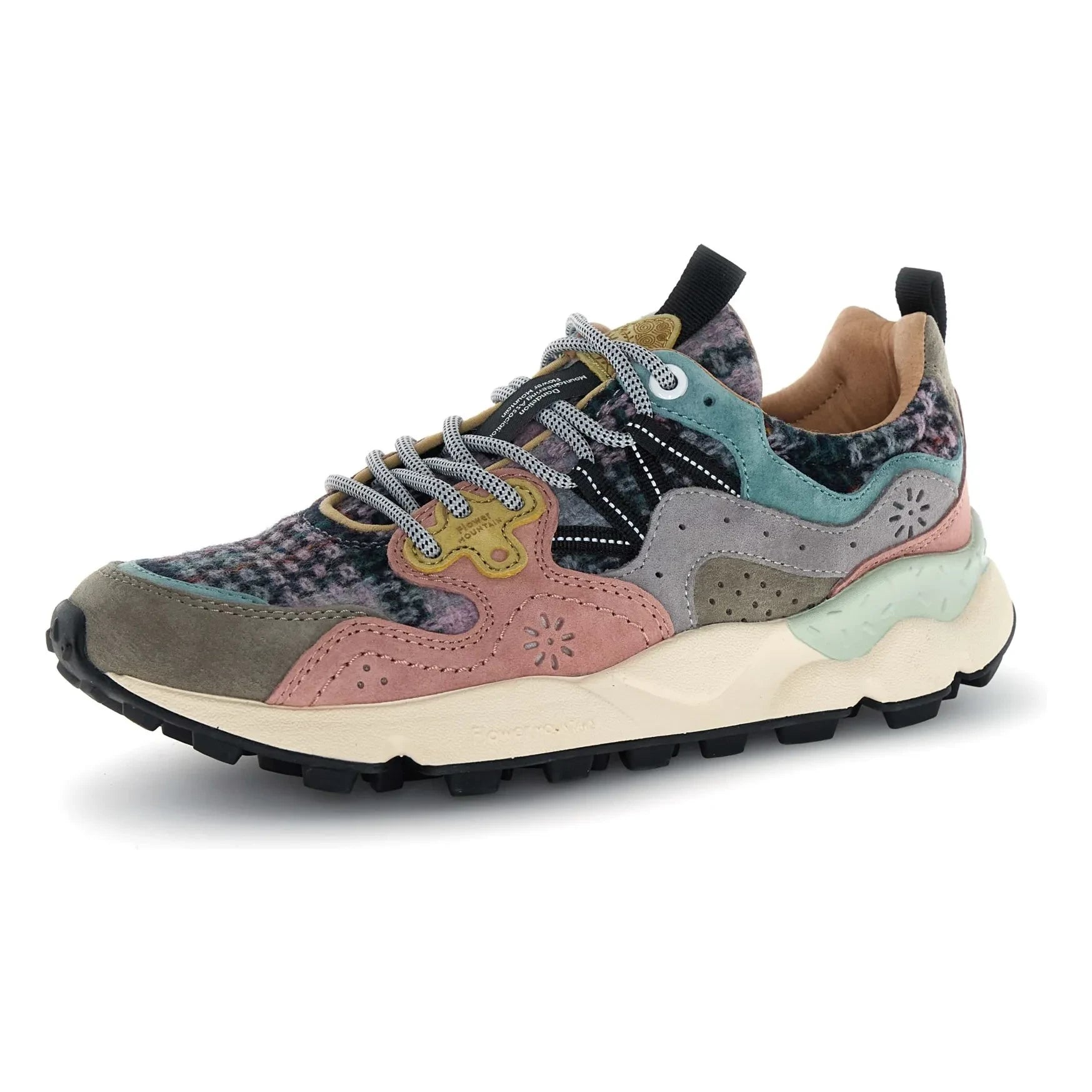 Flower Mountain - Yamano 3 Süet Kumaş Sneakers | Gri