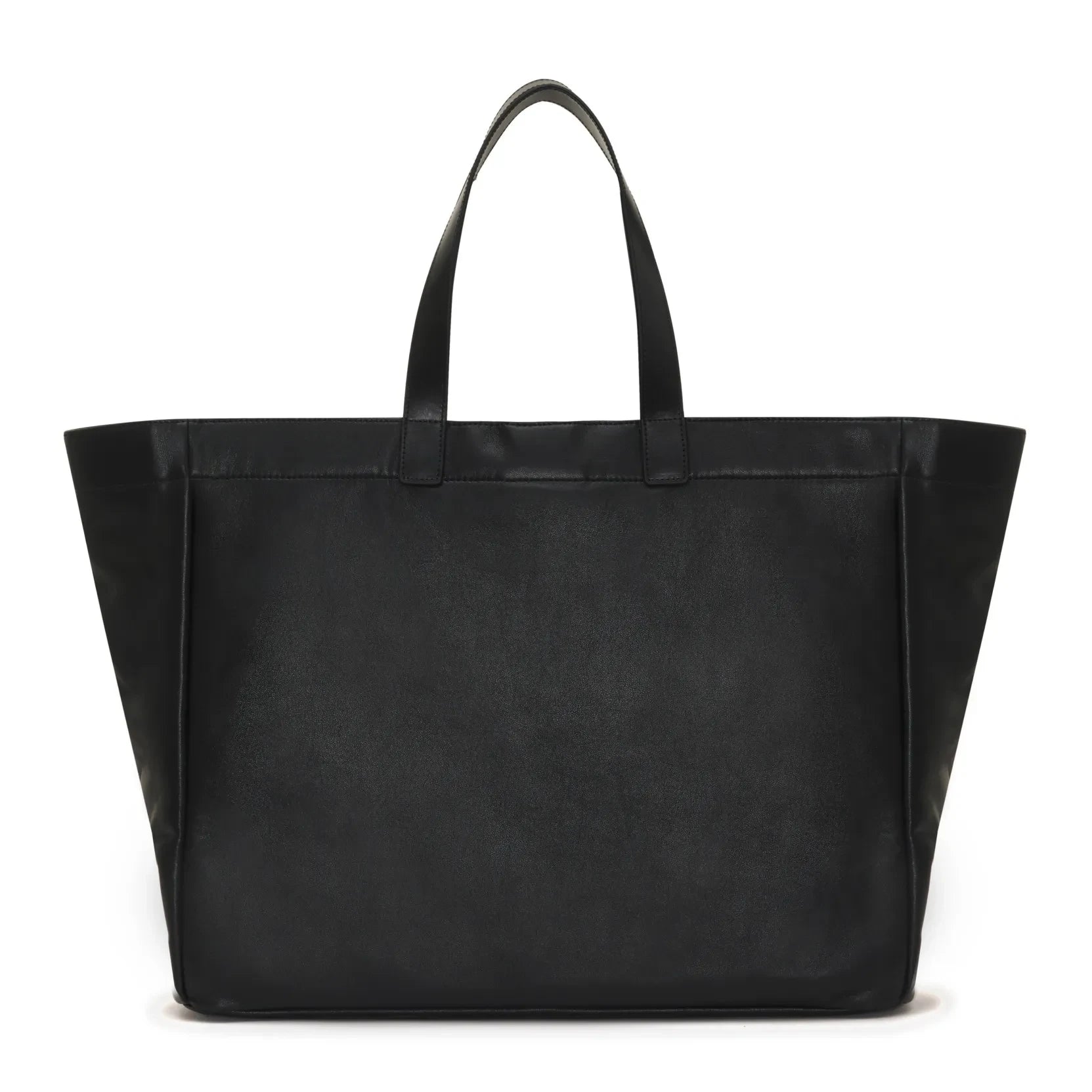 Anine Bing - Rio Large Recycled Leather Shopping Bag | Black