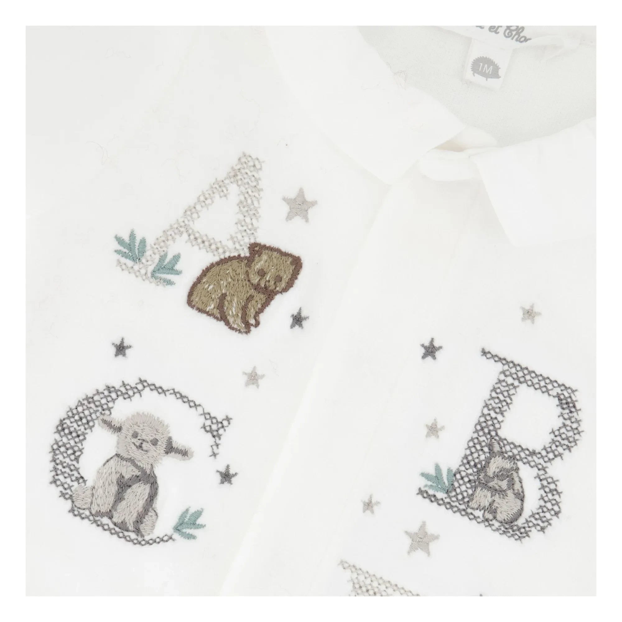 Tartine et Chocolat - ABCD Animal Pyjamas | Ecru