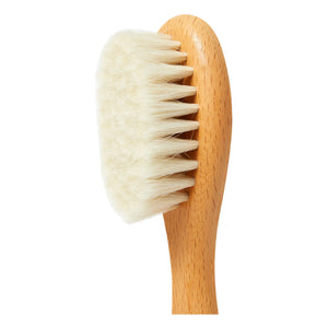 My Little Freckle - Hair Brush + Comb + Sherpa Pouch Set | Beige
