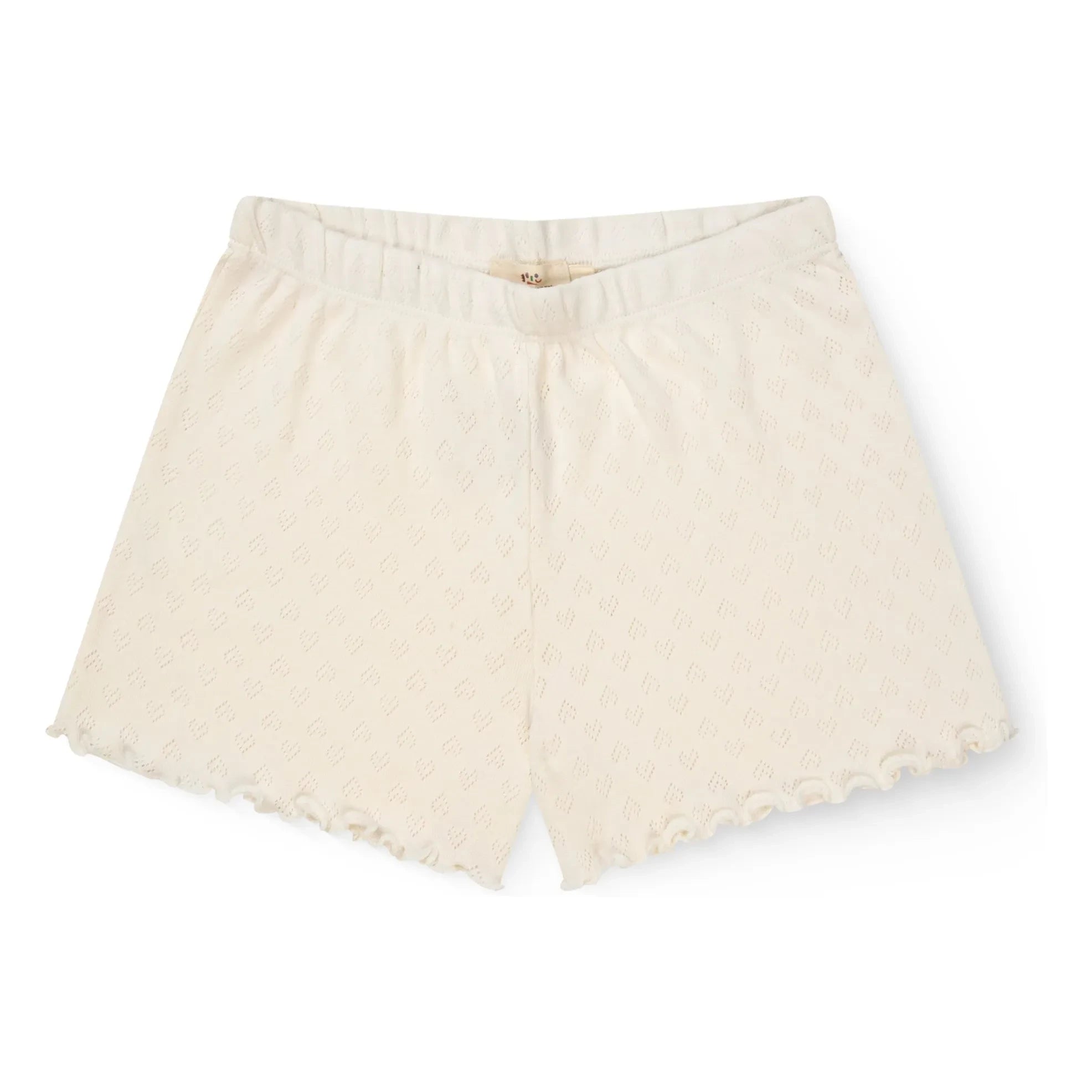 Copenhagen Colors - Pointelle Organic Cotton Shorts | Cream