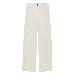 Pomandère - Wide-Leg Pants | White
