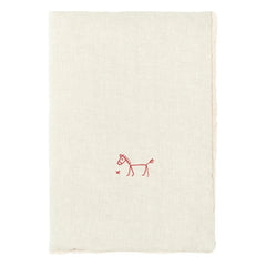Nobodinoz - Lined Blanket - French Linen | Oatmeal