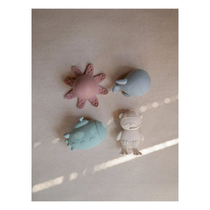 Mushie - Sealife Bath Toys - 4-Piece Set