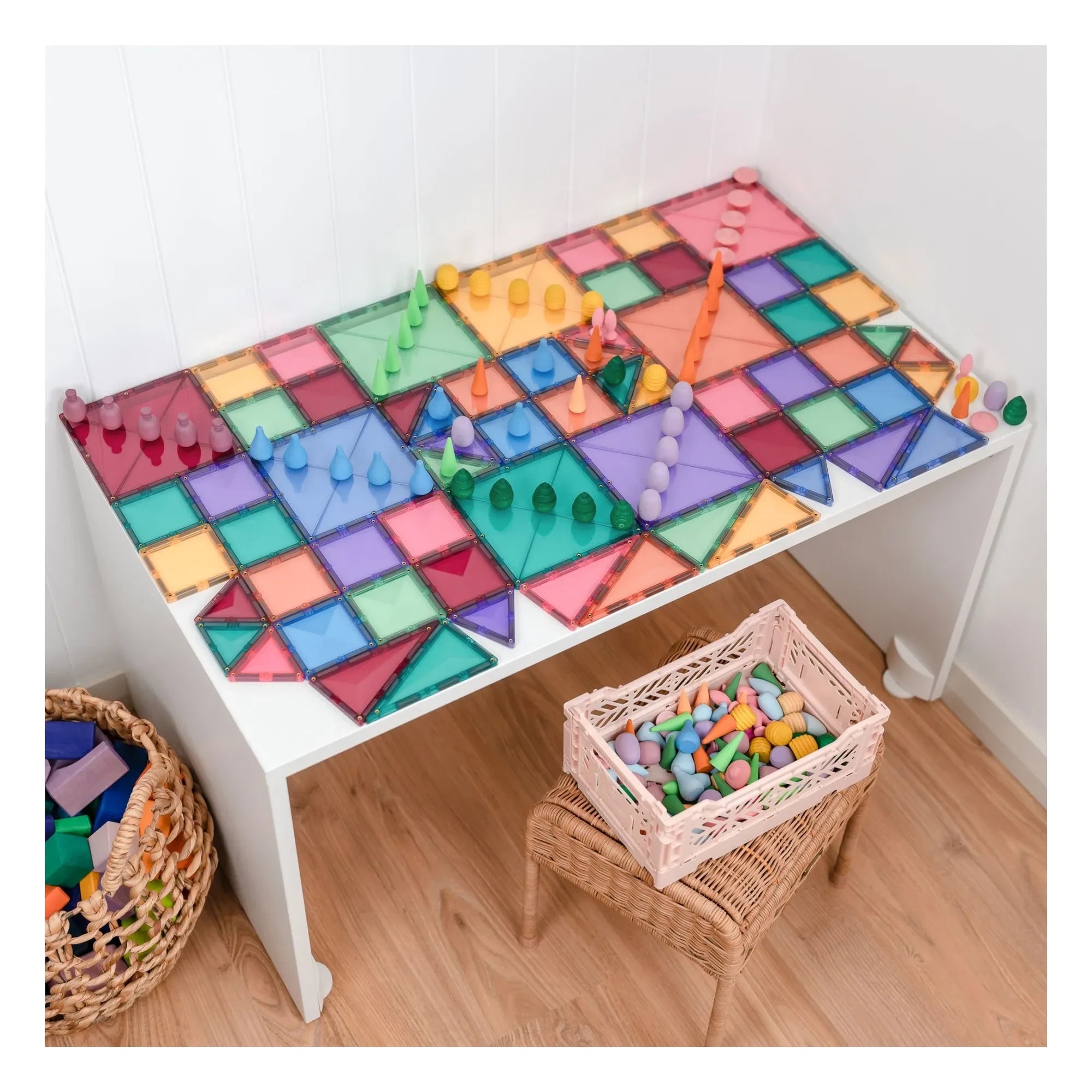 Connetix - Starter Set - 64 Pieces | Pastel