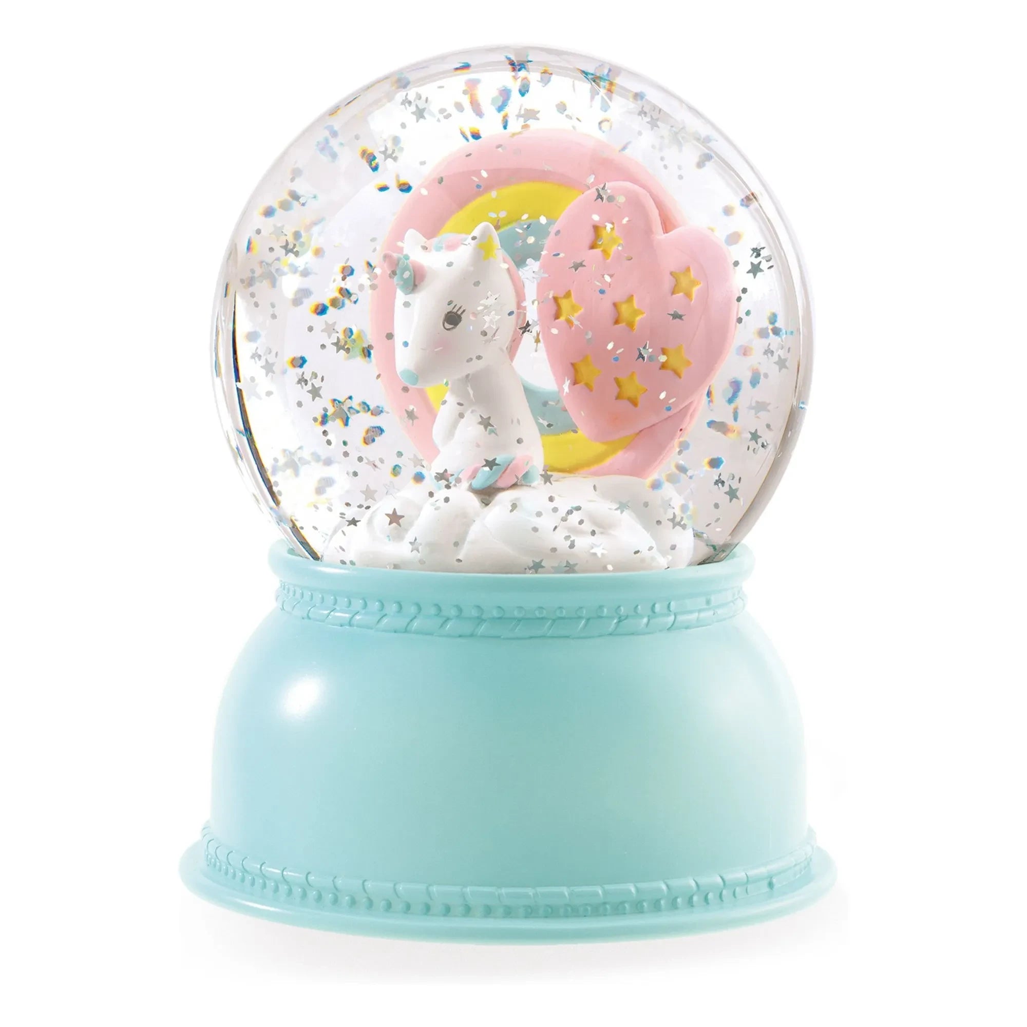 Djeco - Unicorn Snow Globe Night Light
