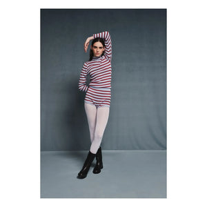 Bobo Choses - Striped Organic Cotton and Merino Wool Sweater | Light Blue