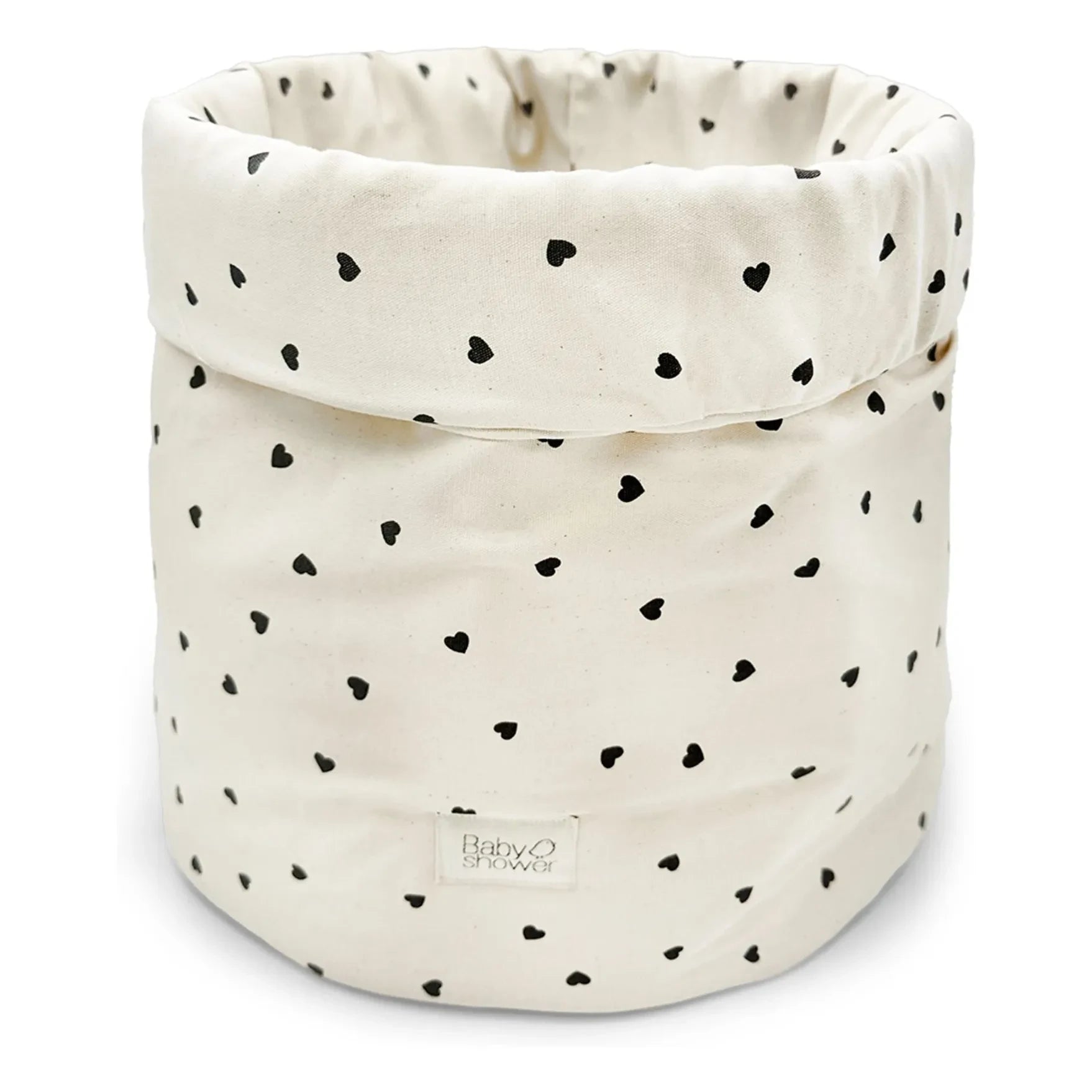 Babyshower - Heart Toy Storage Basket | Ecru