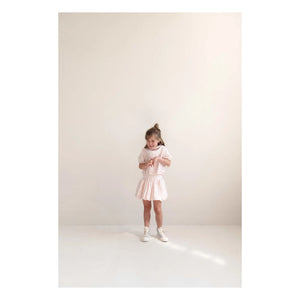 Jenest - Balloon Skirt Betty Pois Organic Cotton | Light Pink