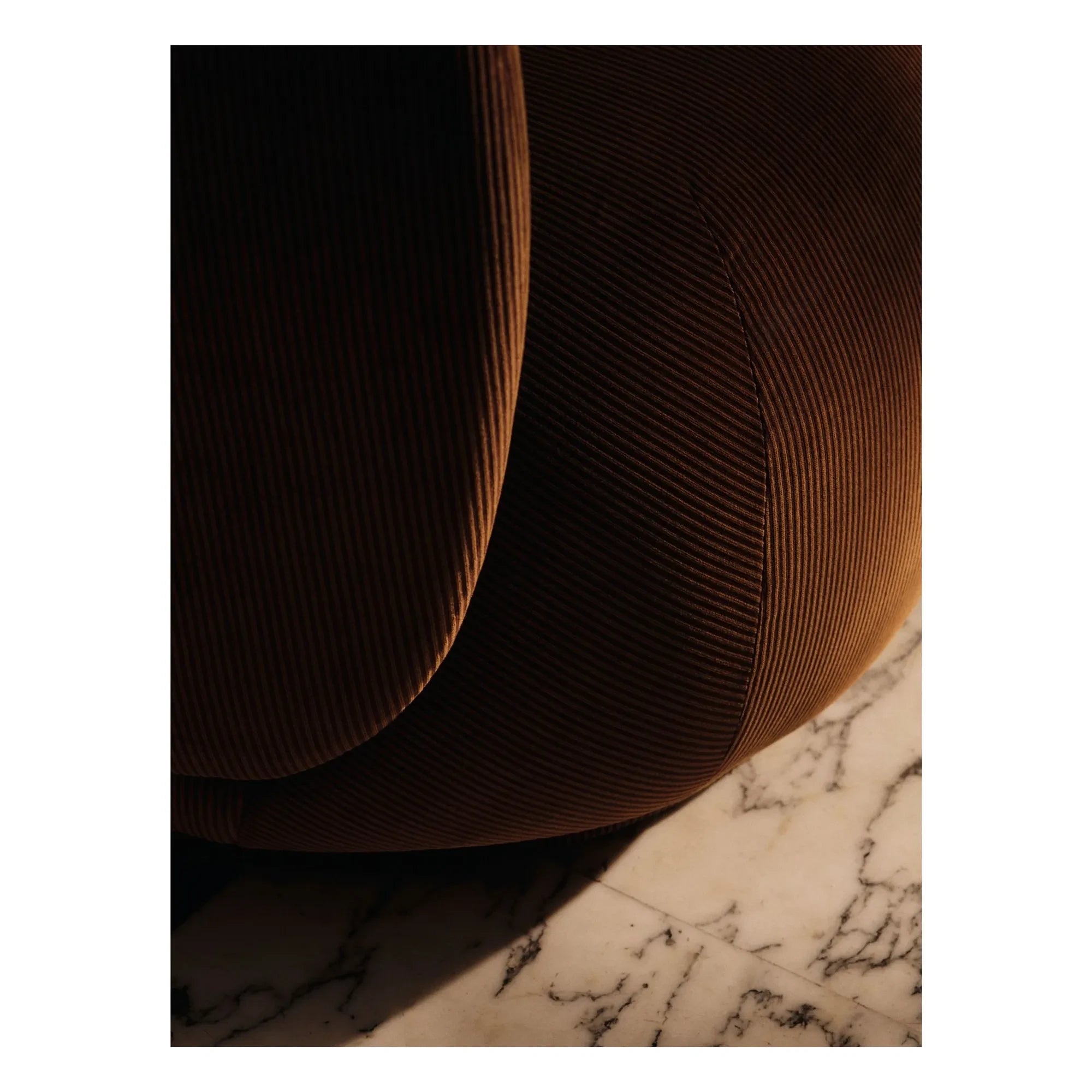 Ferm Living - Rico velvet armchair | Rust color