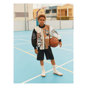 Molo - Hedley Basketball Bomber Jacket | Black