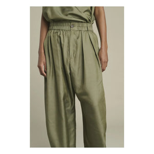 Soeur - Vernon Silk Trousers | Verdigris