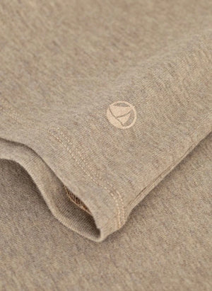 Petit Bateau - Plain turtle neck | Heather beige