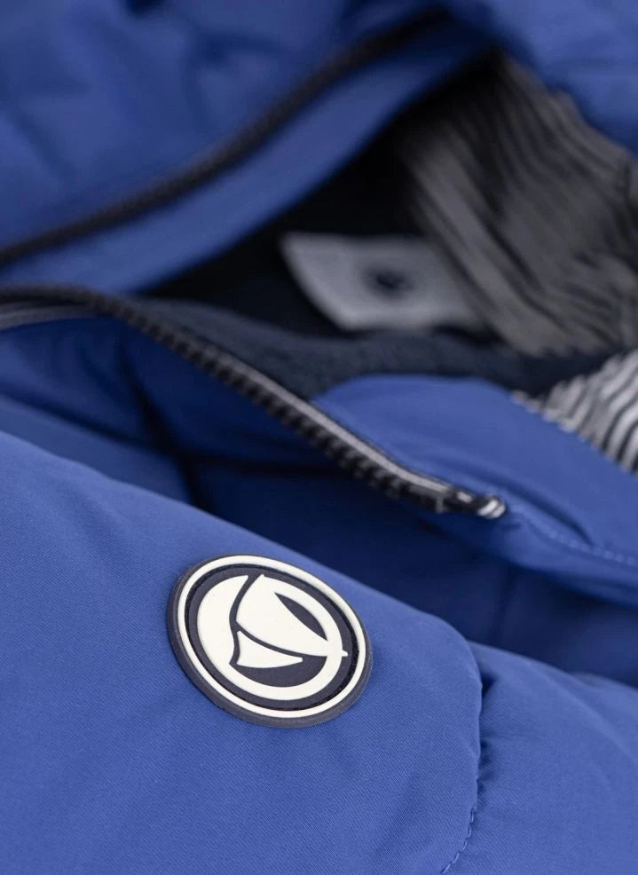 Petit Bateau - Düz Tek Renkli Mont | Royal blue