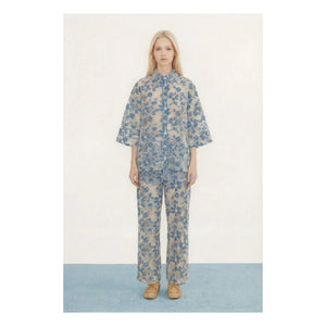The Tiny Big Sister - Cotton Pants | Blue