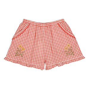 Hello Simone - Dina Vichy shorts | Red