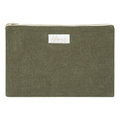Adorna - Linen Kese | Khaki