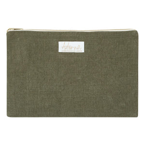 Adorna - Linen Kese | Khaki