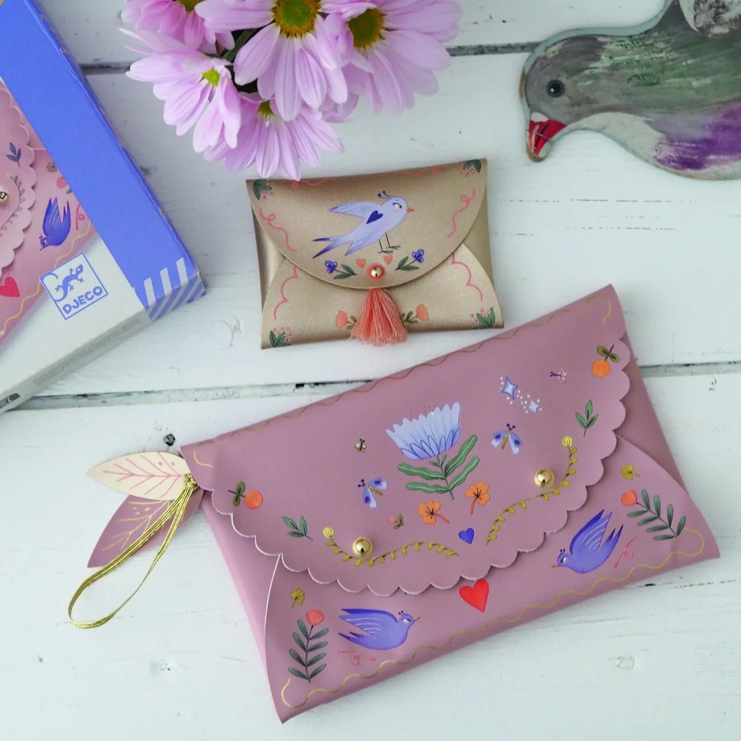 Djeco - DIY Kit - Make Your Own Clutch Bags: Sweet Fashionista