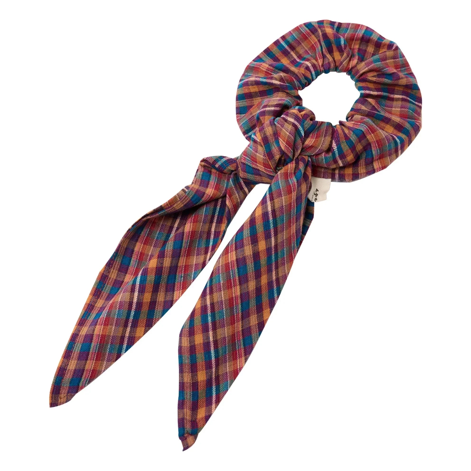 Apaches - Chouchou Scarf Mano Checkered | Blue