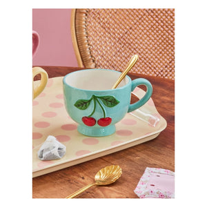 Rice - Ceramic Mug Red | Blue