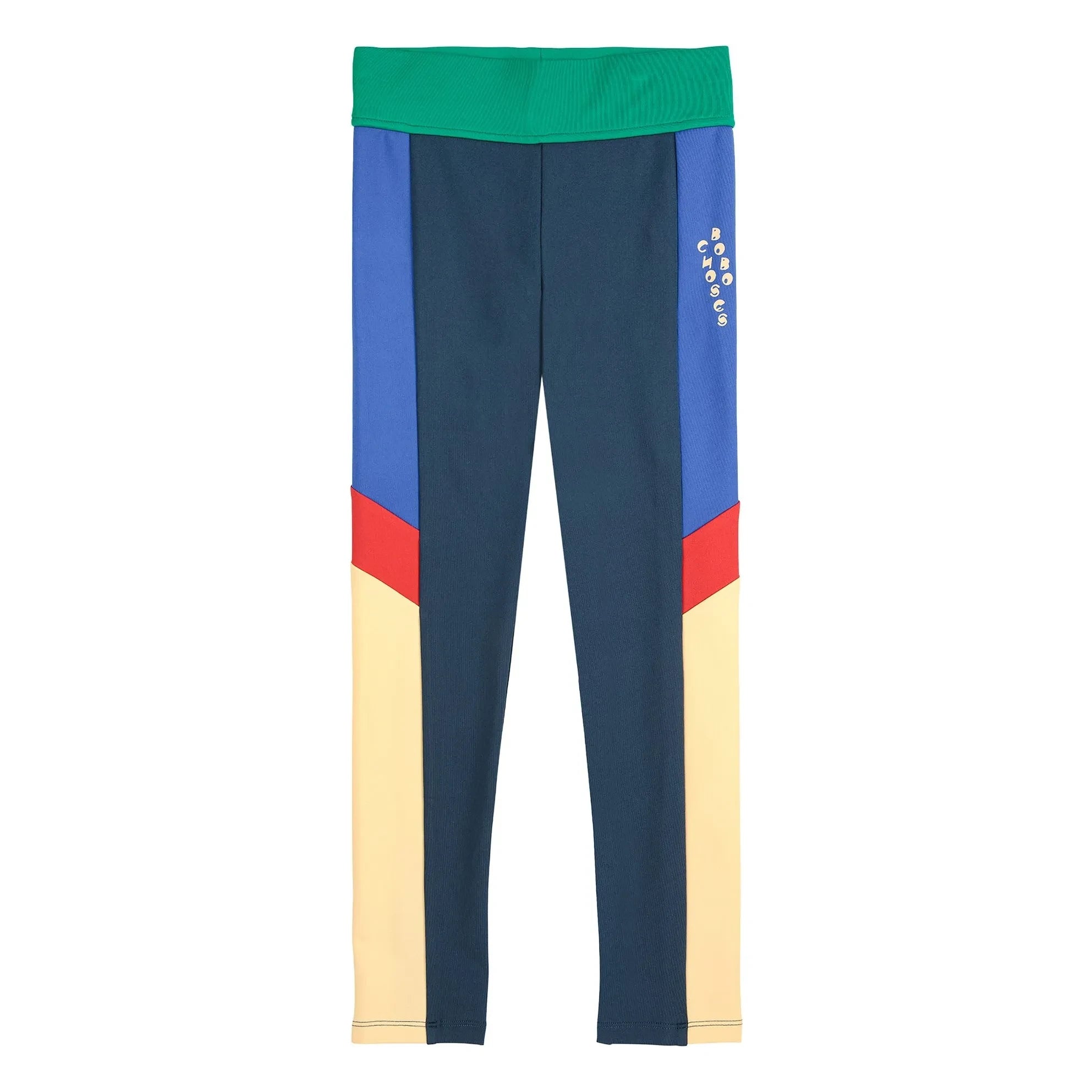 Bobo Choses - Color Block Recycled Fiber Technical Leggings | Blue