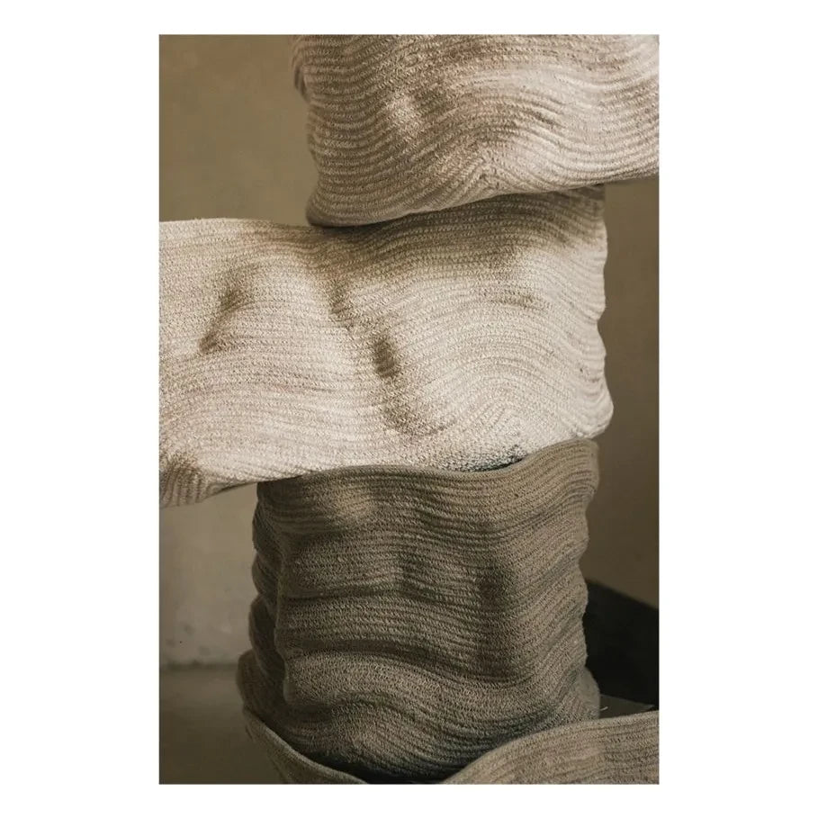 Lorena Canals - Stone-Washed Storage Basket | Ecru