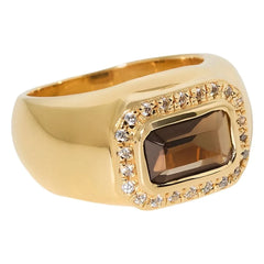 Irene d'Arloz - Ring 01 | Smoky Quartz
