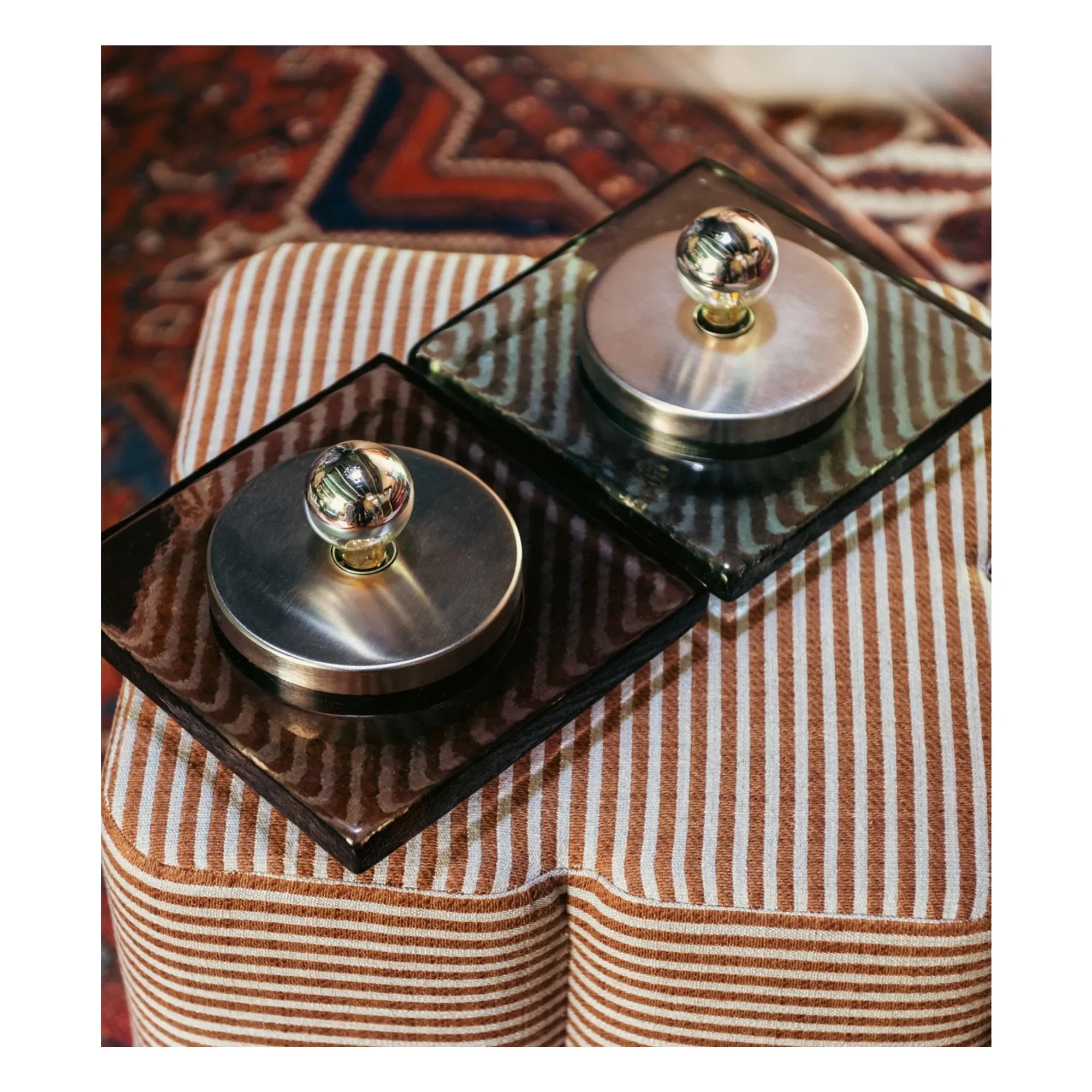The Socialite Family - Smoked Glass Marta Wall Lamp | Transparent