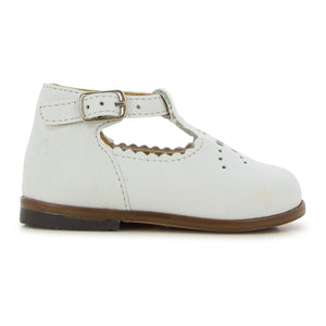 Clotaire - Zeus Flo Mary Janes | White