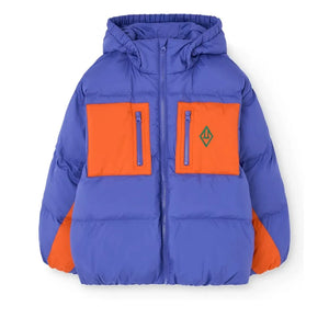 The Animals Observatory - Roadrunner Colorblock Geri Dönüştürülmüş Elyaf Ceket | Mor
