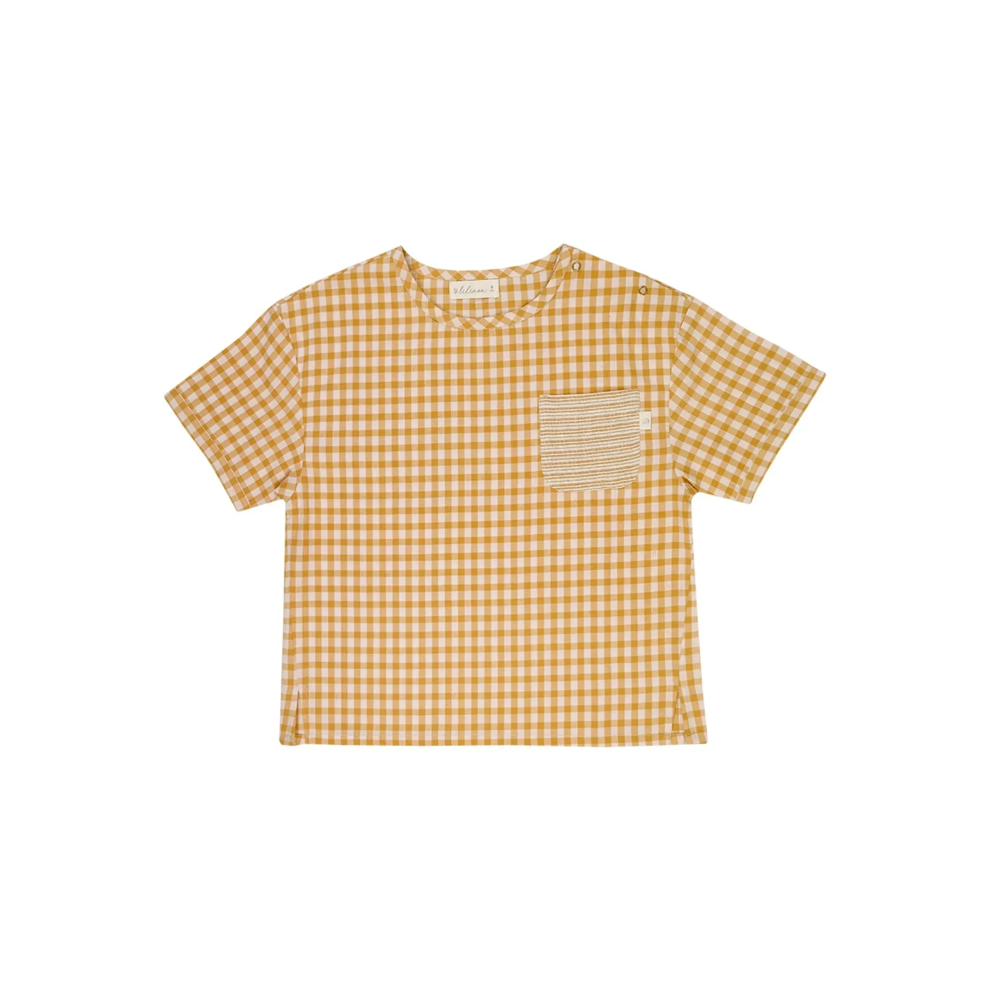 Lilinoa - Lucas Carreaux T-shirt | Caramel
