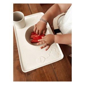 Hevea - Natural rubber placemat | Gray