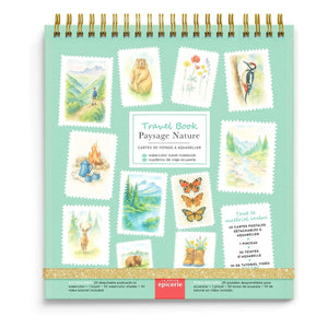 La Petite Épicerie - Watercolor Notebook - Nature Scene