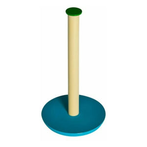 Hübsch - Play Paper Towel Holder | Peacock Blue