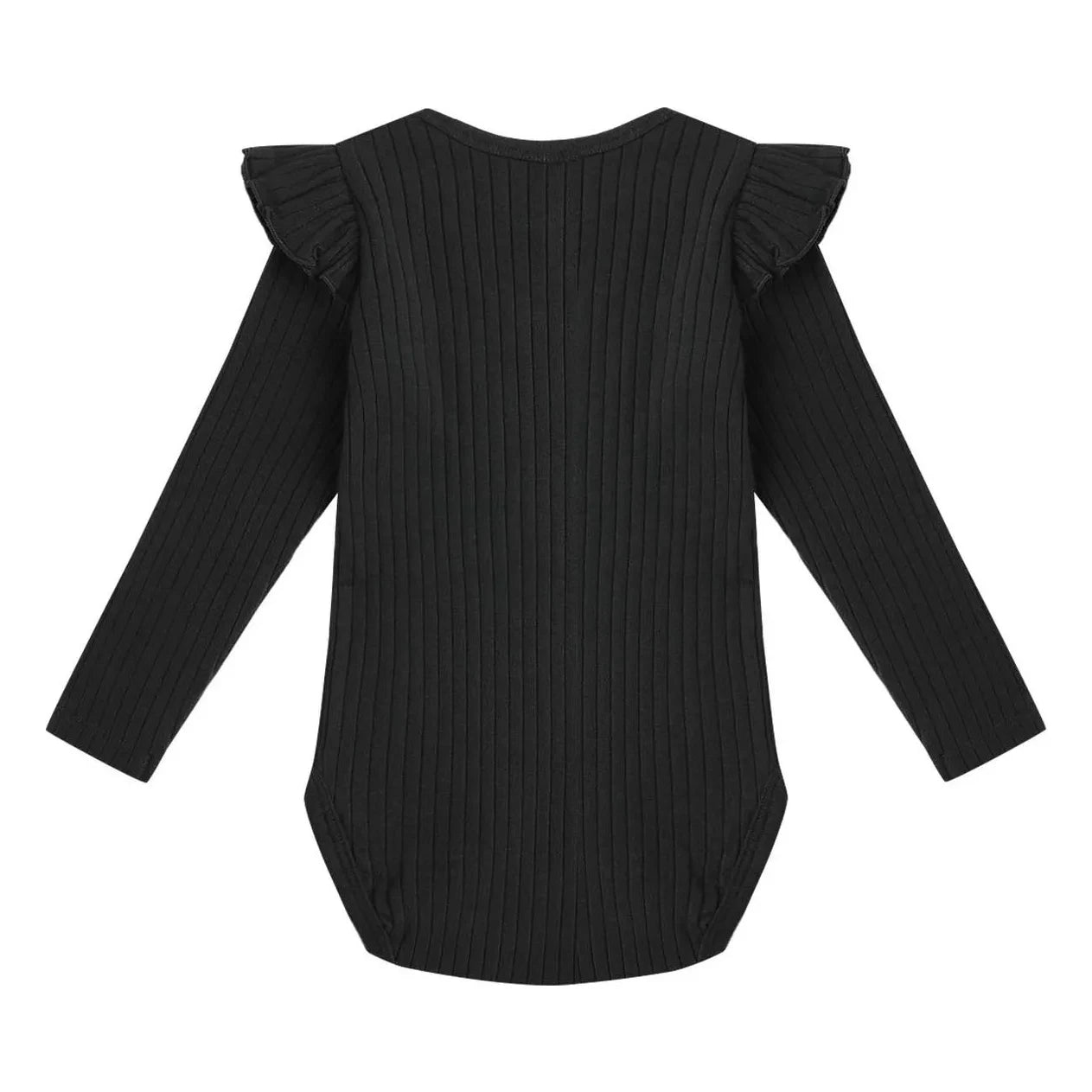 Rylee + Cru - Ribbed Bodysuit | Black